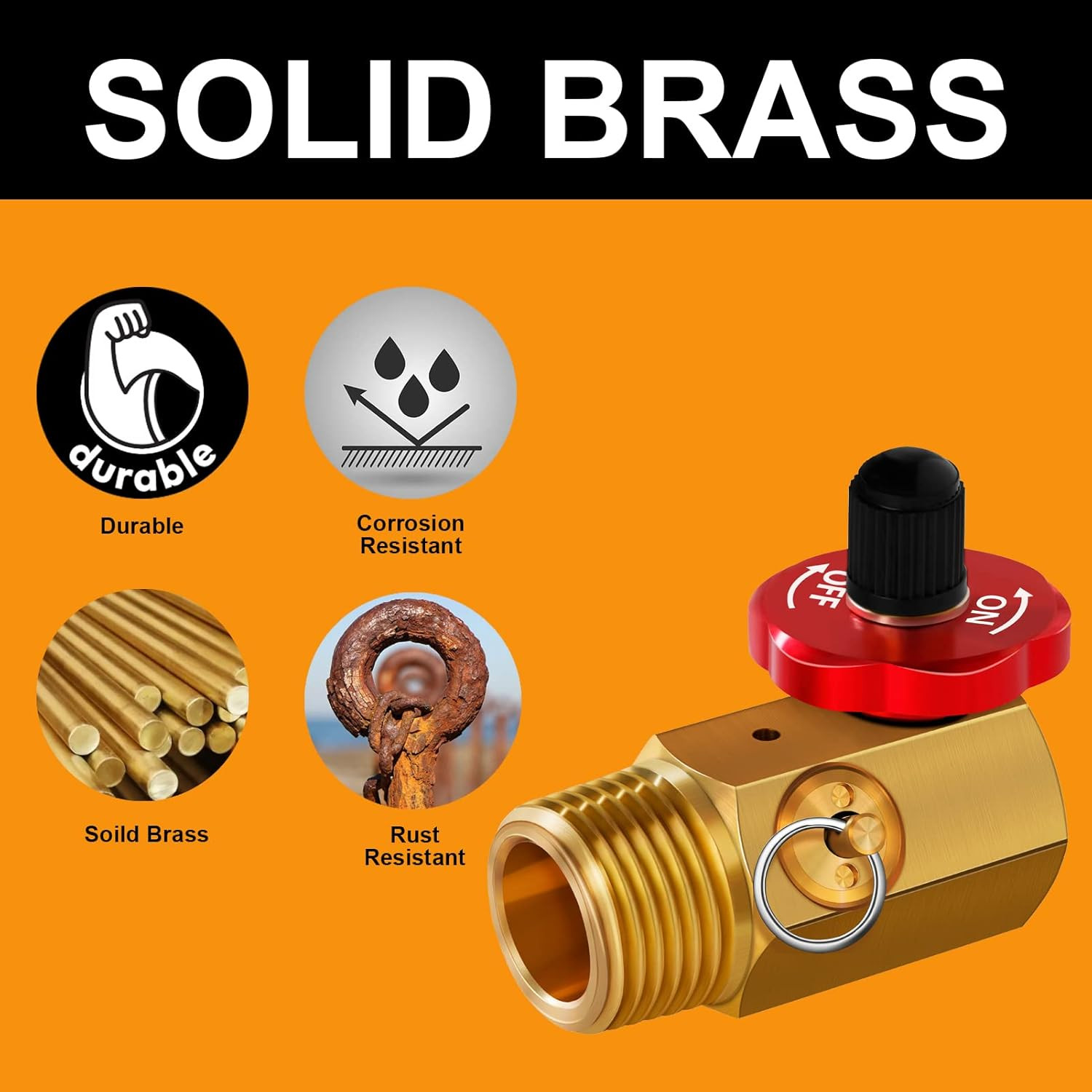 2 Pack Air Tank Manifold with Fill Port, Aluminum Knob,Safety Valve and Relief B