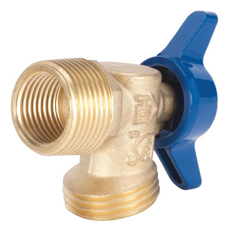 BK Products 102-053HN 125 psi ProLine Brass Boiler Drain 1/2 Dia. in.