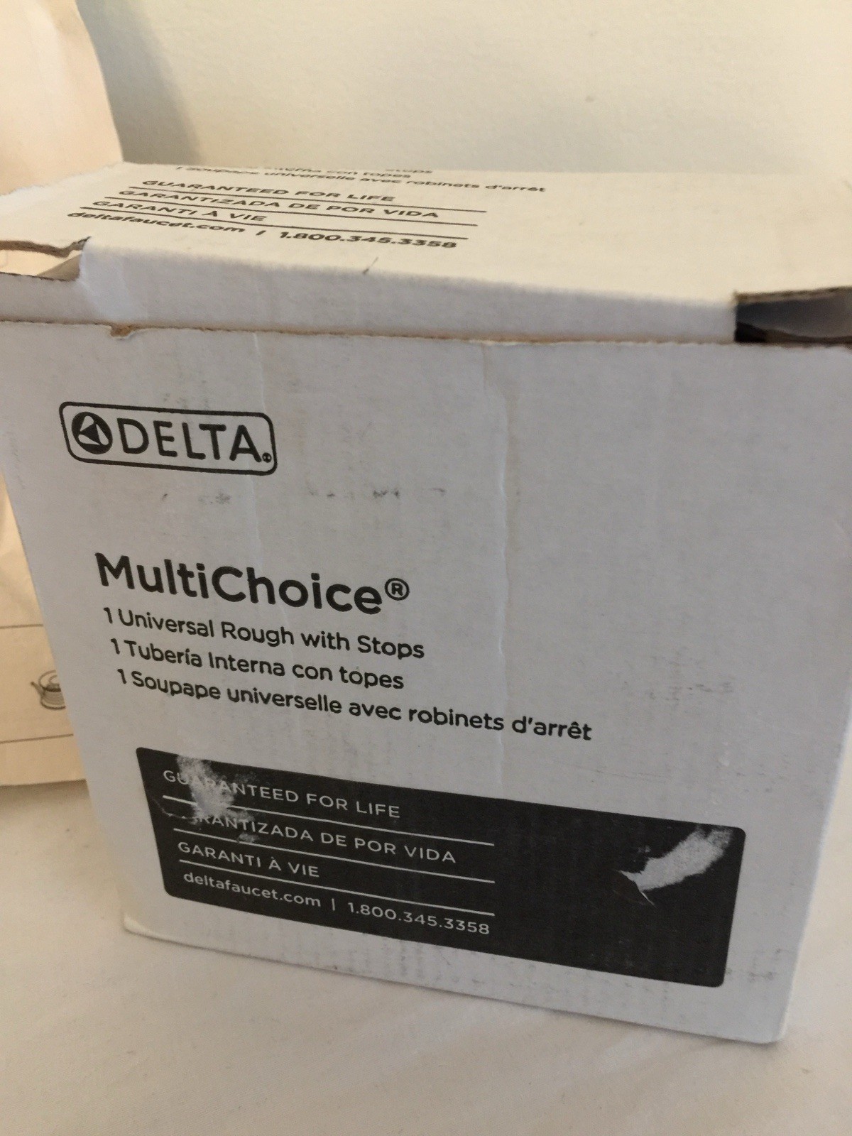 NWT Delta Multi Choice 1 Universal Value Rough In R10000-UNWSHF New Unused