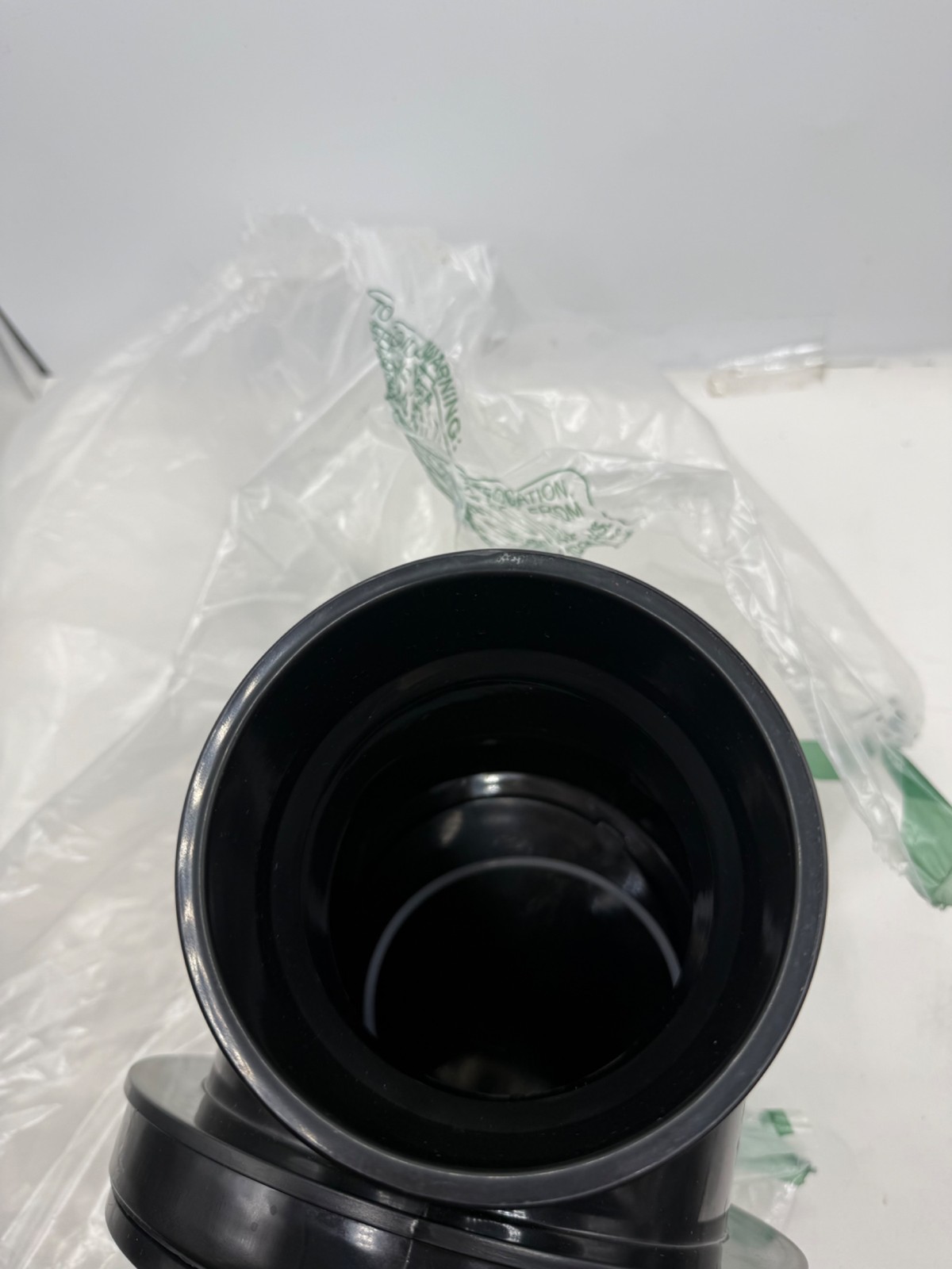 Oatey 4 in. ABS Backwater Valve, Black