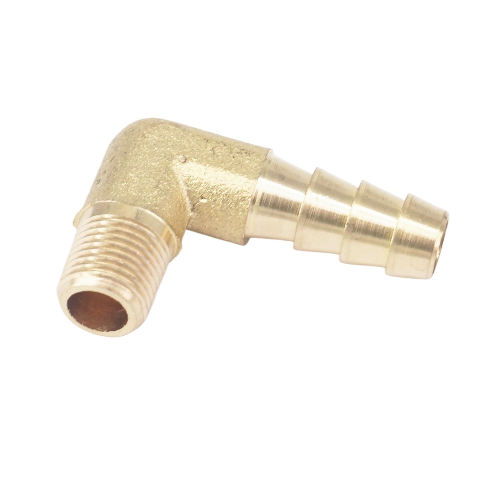 1/8″ NPT Male x 5/16″ Hose Barbed Elbow Brass Pipe Fitting Connector 229 PSI