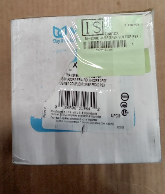 CL MOEN Cold Expansion PEX (PEX-A) U361CX