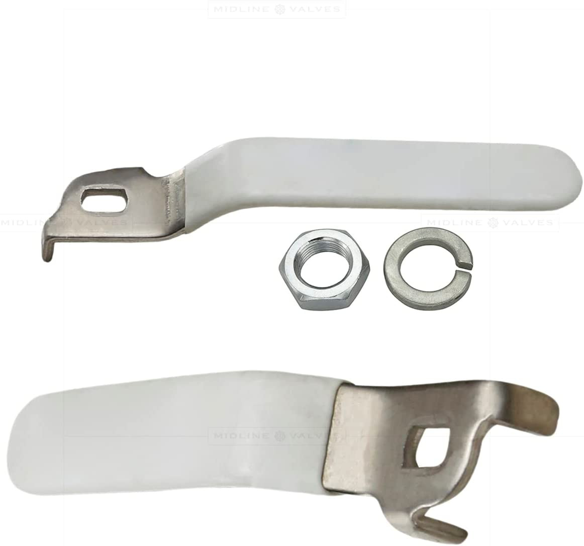 832AHSSN256 Replacement Lever Handle for 3/4 In. Ball Valve, Stainless Steel