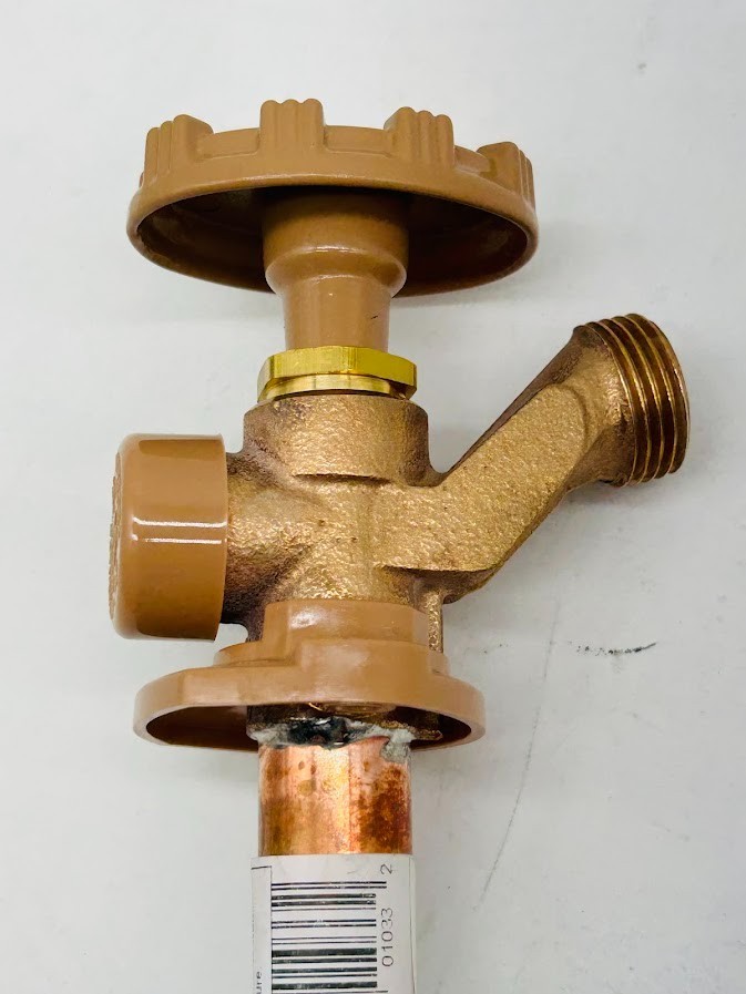 1/2 in. x 3/4 in. MPT x Female Sweat x 14 in. L Anti-Rupture Sillcock Valve