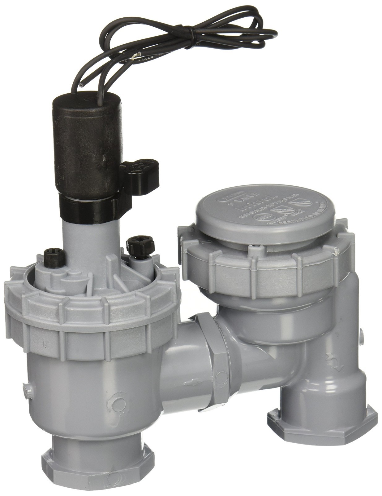 1″ Anti-Siphon Valve with Threaded Bonnet & Flow Control – Irrigation System Acc