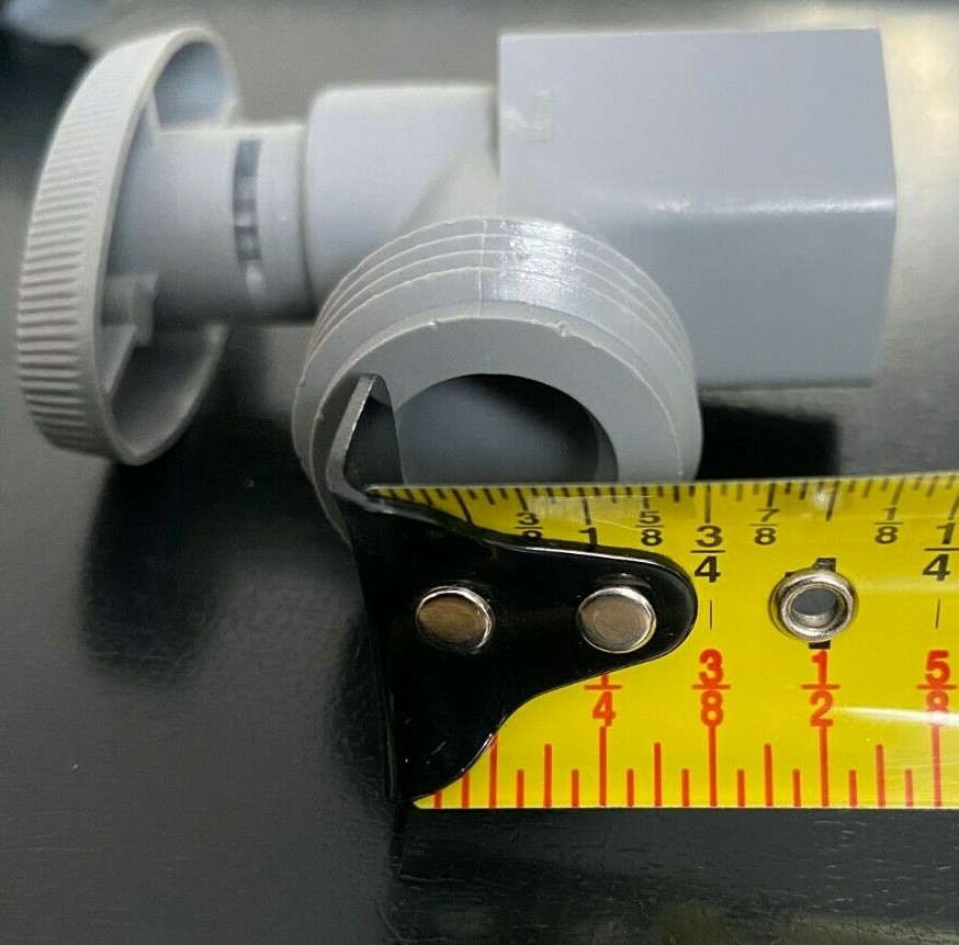 ONE Qest QBV504 1/2″ FPT x 3/4″ MPT Hose Thread Stop Valve P-297C