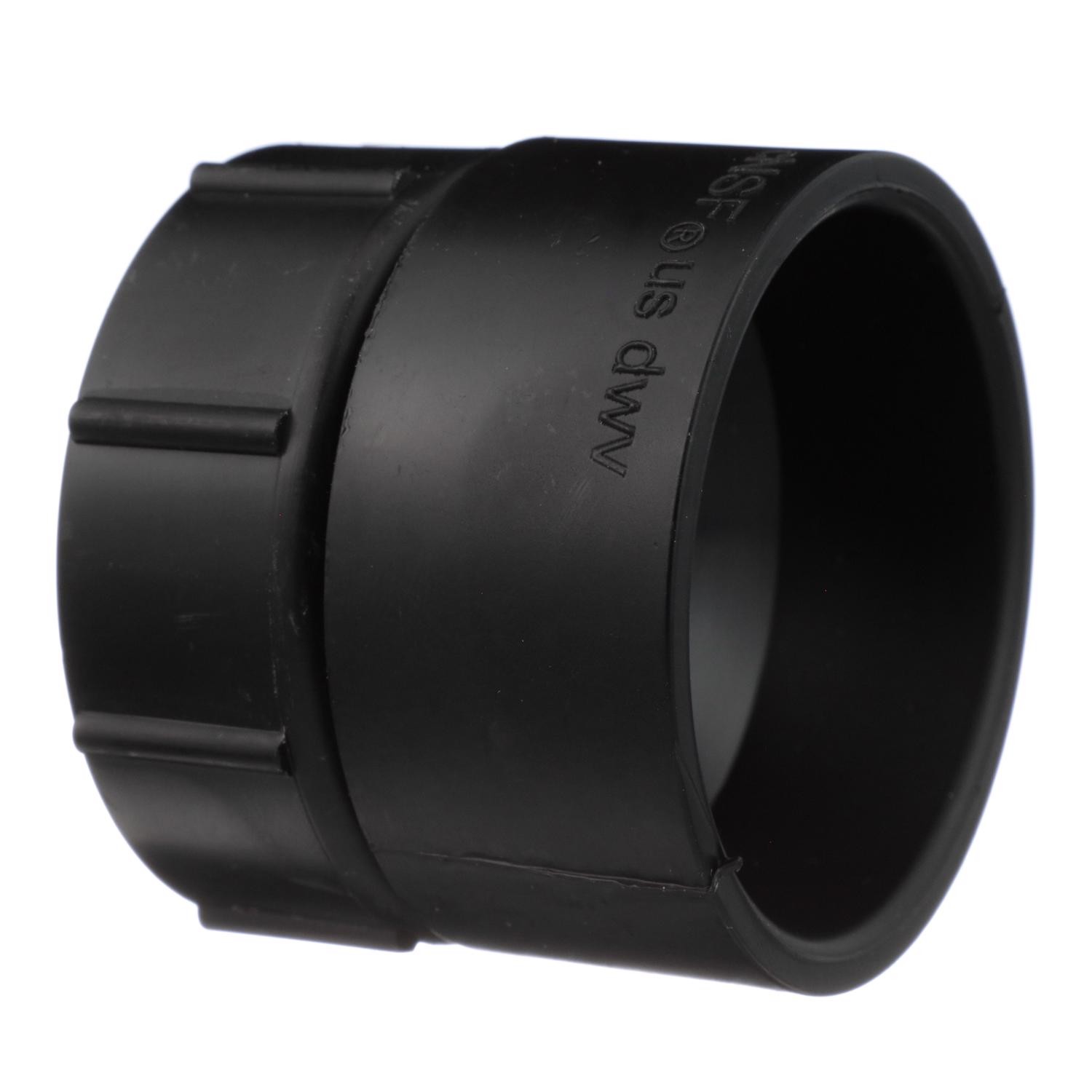 Charlotte Pipe ABS009100600 Swivel Tray Plug Adapter 1-1/2 Hub x 1-1/2 FPT in.