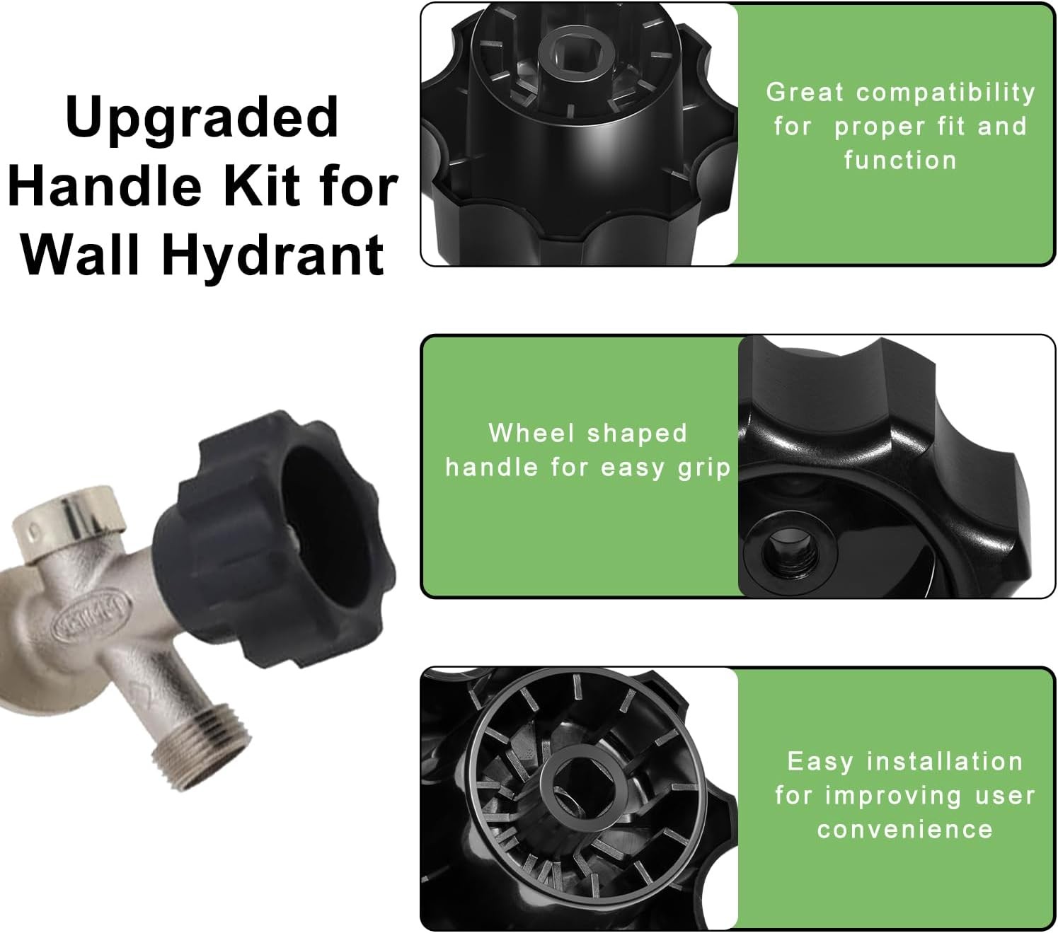 Wall Hydrant Handle Kit 630-7965 for Mansfield 300/400/500 Series Wall Hydrants