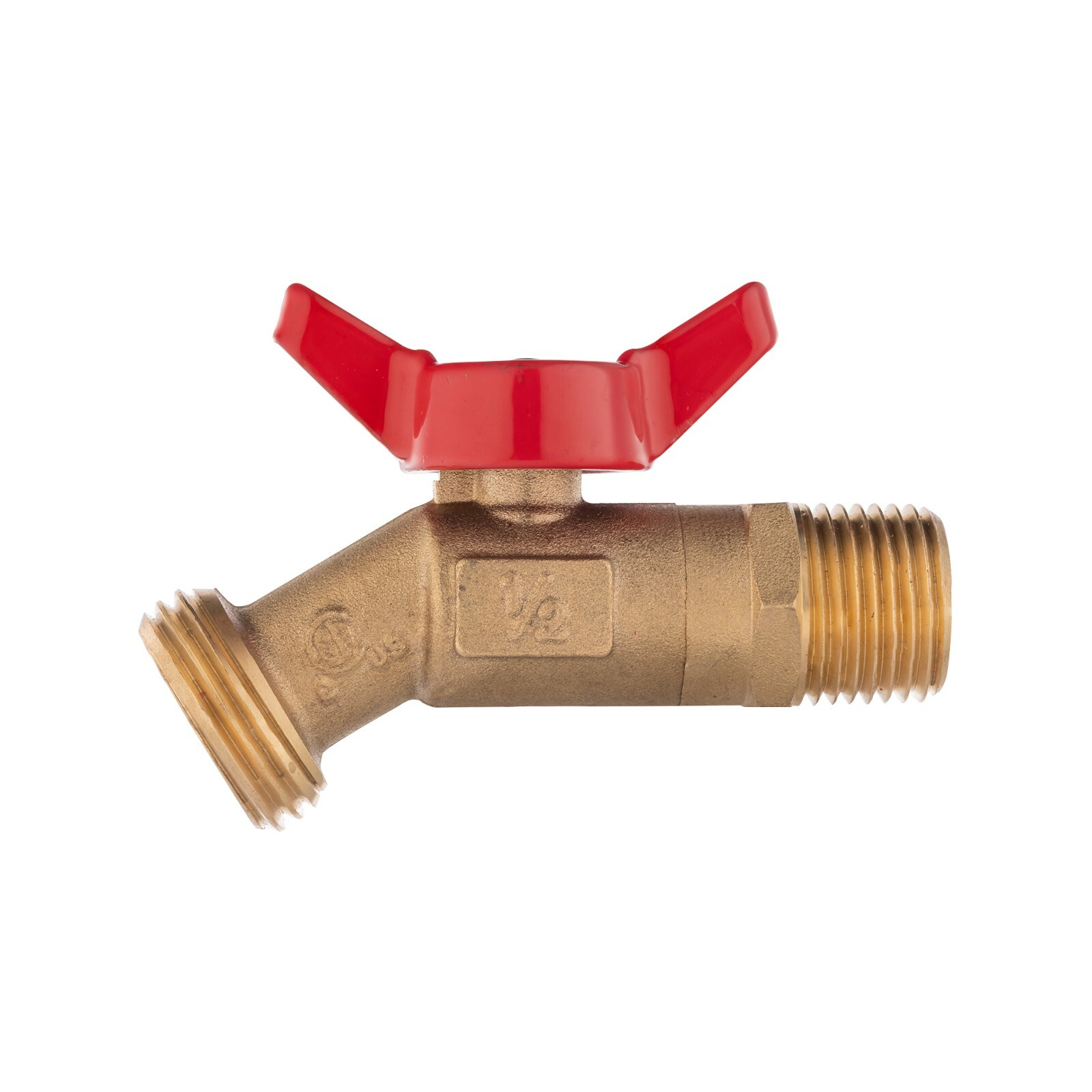 5 PCS EFIELD 1/4-Turn Sillcock Bibb 3/4″ Male NPT Inlet ×3/4″ Male GHT Threaded