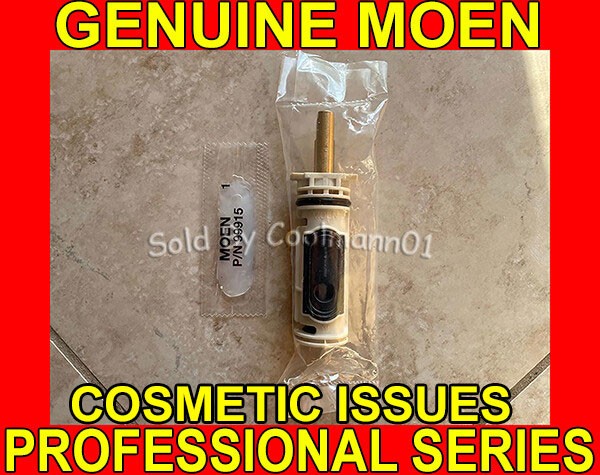 ** GENUINE MOEN 1222/1222B POSI-TEMP Shower Cartridge OEM 158084/85 US MADE