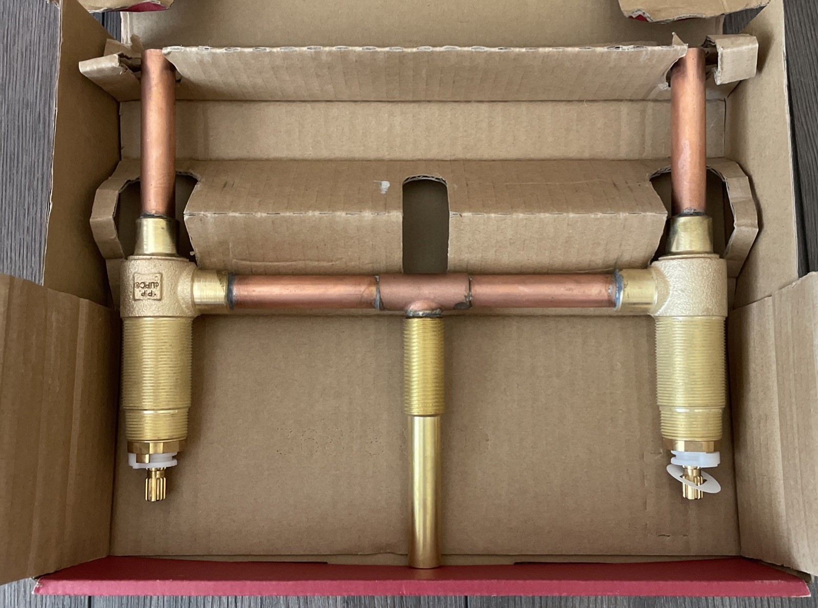 Pfister 0X6-050R 1/2 Inch Rough In Valve for Double Handle Roman Tub Faucets