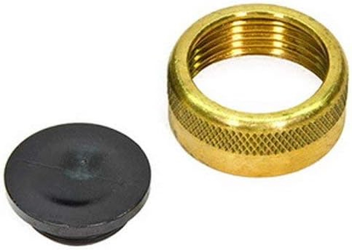Viega Manabloc V5036.10 Brass PEX Supply Cap, 1″