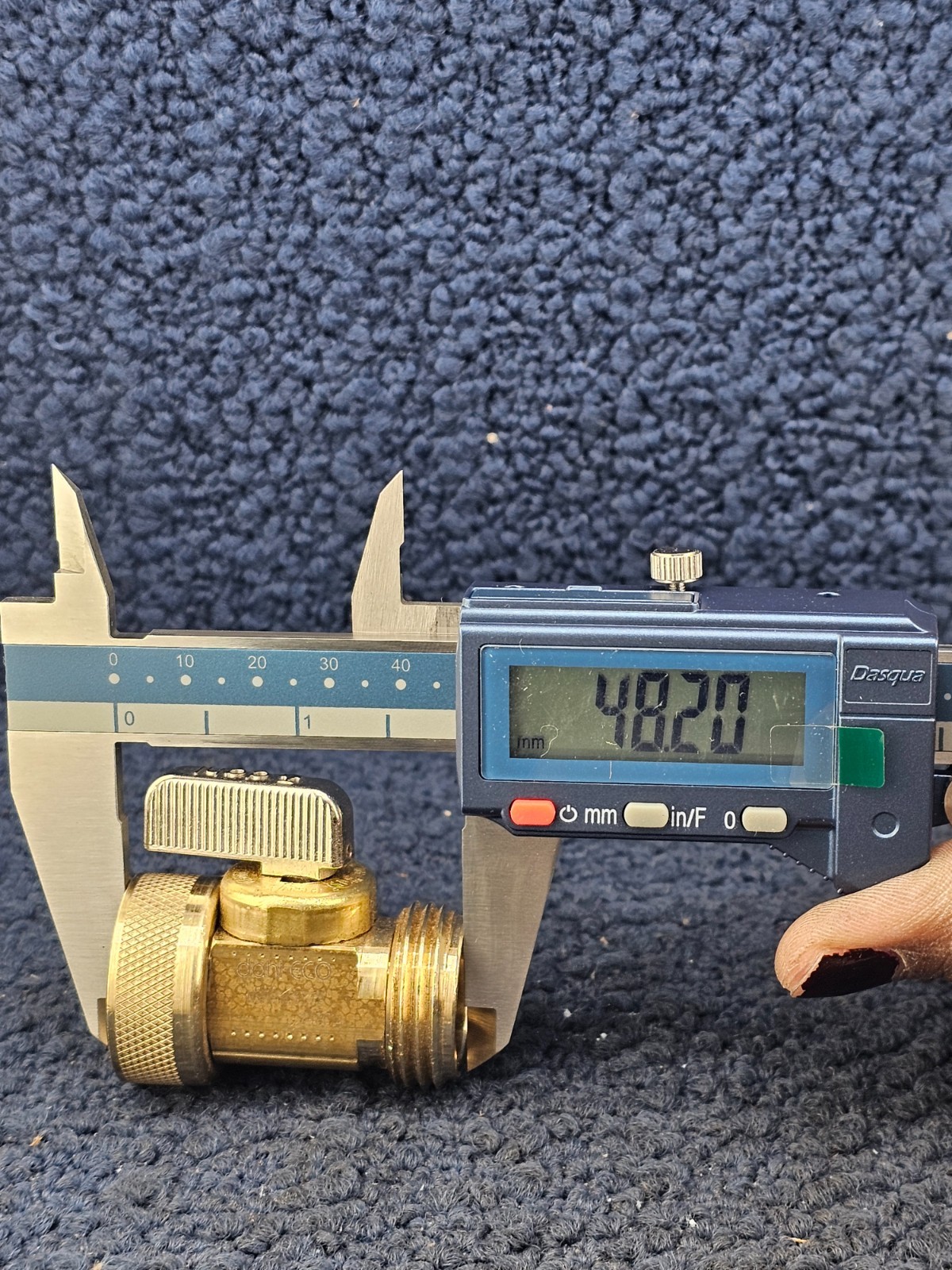 Dahl Hose and Boiler Drain Valve, Male Hose x Female Swivel Hose A112.18.1