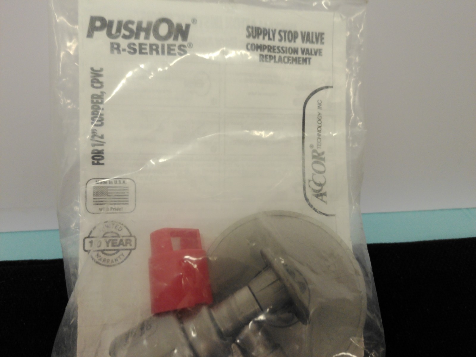 Supply Stop Valve Compression Valve Replacement for 1/2 Copper, CPVC