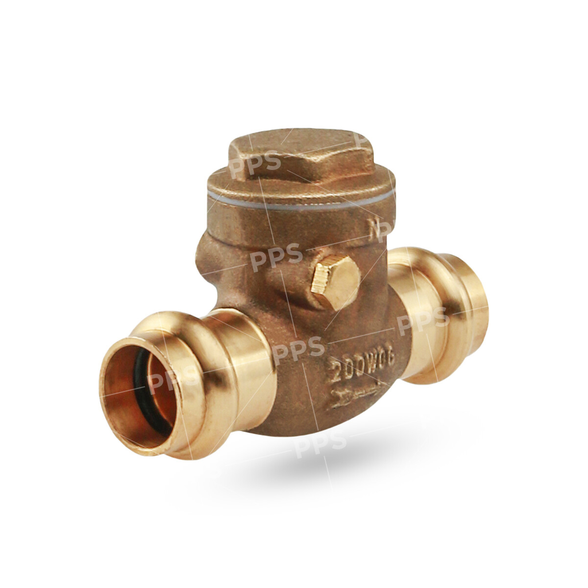 1/2″in-2″in Lead Free Brass Swing Check Valve Press Connections Pipe Fitting USA