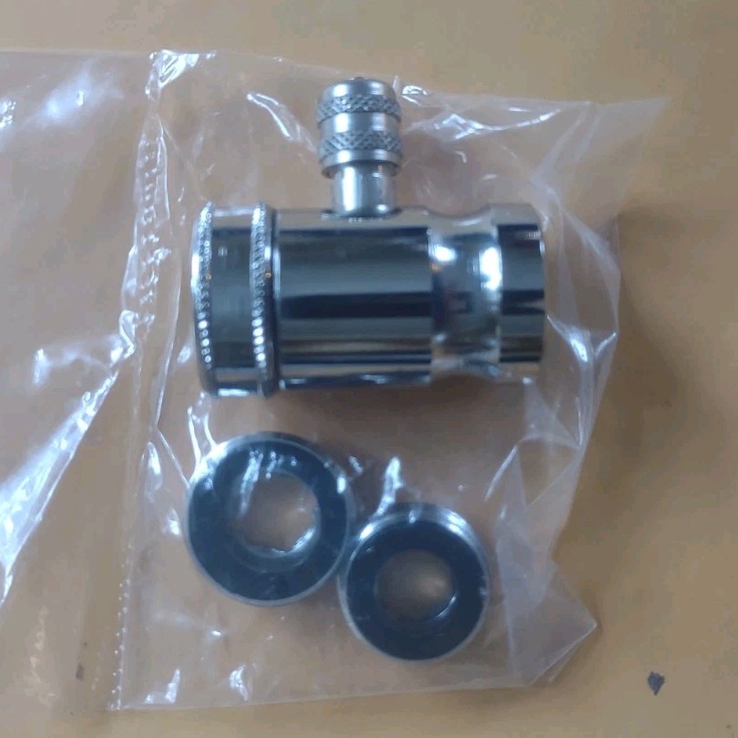 Faucet diverter valve. 1/4″. Aerator.
