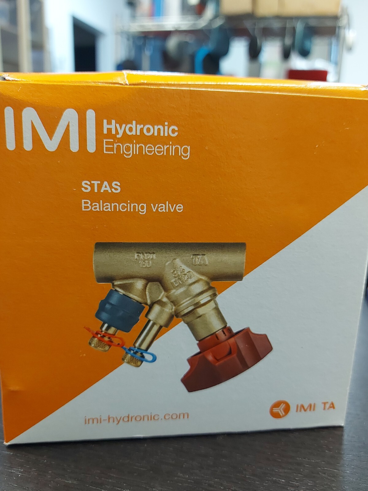 IMI HYDRONIC Engineering 1/2″ STAS Balancing Valve Brass 300 PSI