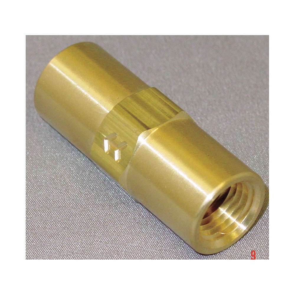 GRAINGER APPROVED CHK BRS 415-4F4F-F Piston Spring Check Valve 4DHU8