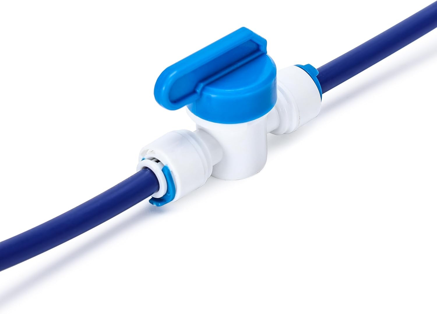 1/4″ OD Quick Connect Push in to Connect Water Tube Fitting (Ball Valve + T + L