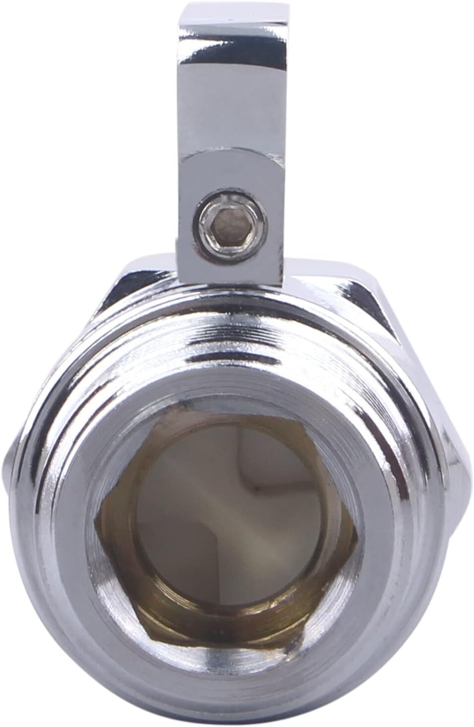 Solid Brass Shower Head Shut OFF Water Flow Control Valve G-1/2. US Seller, Fast