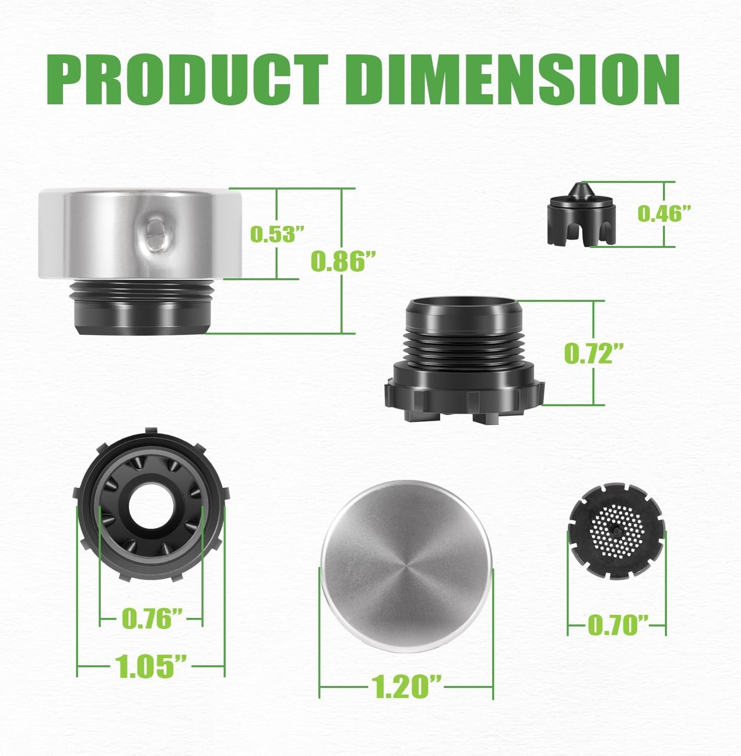 630-7500 Vacuum Breaker Service Parts Kit for Prier 400/500 Series Mansfield