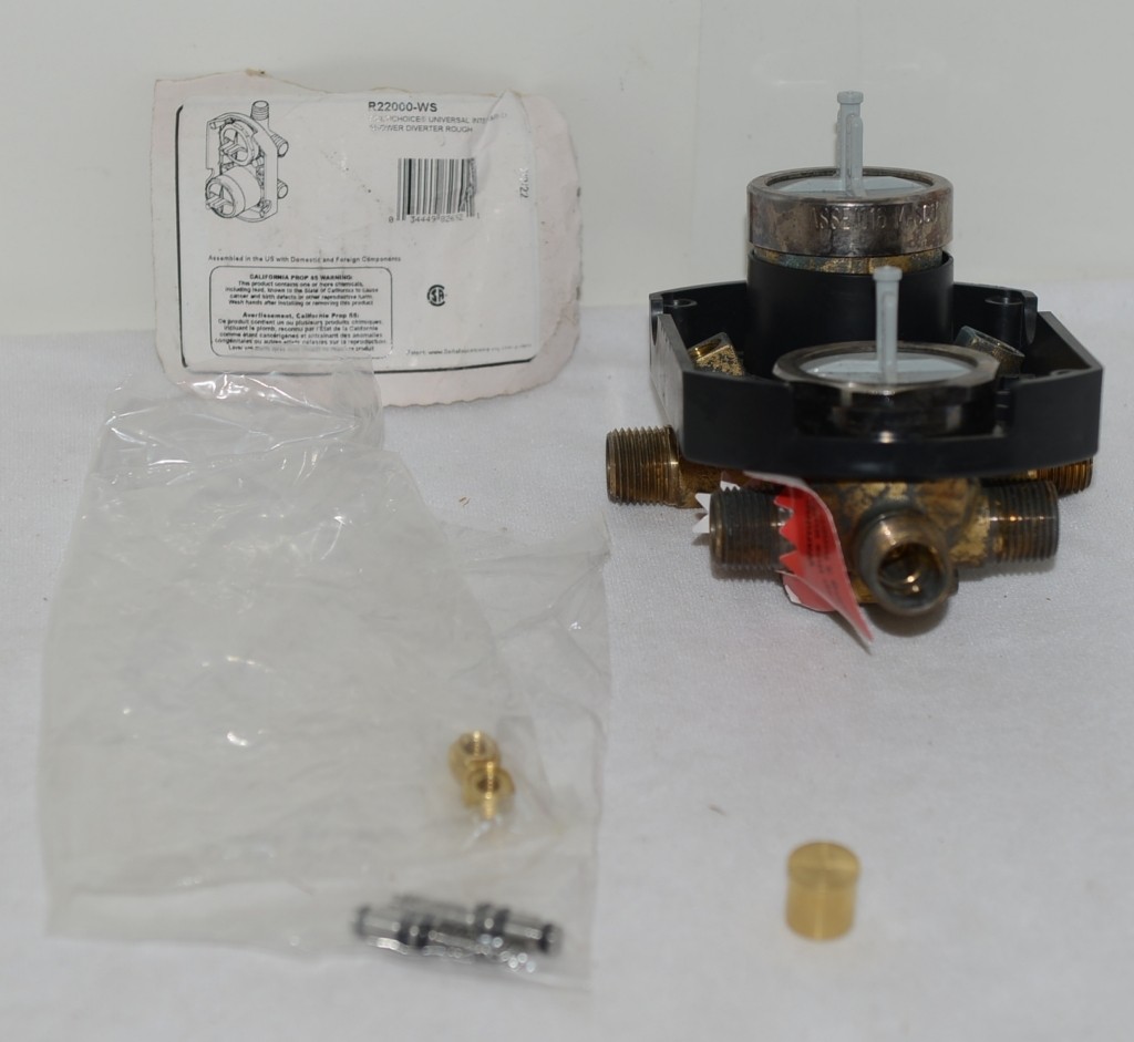 Delta R22000WS MultiChoice Rough Universal Integrated Shower Diverter
