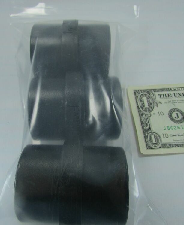 3 Black Plastic PVC Sump Pump Check Valve CH-150-S 1.907″ OD x 1.682″ ID Solvent
