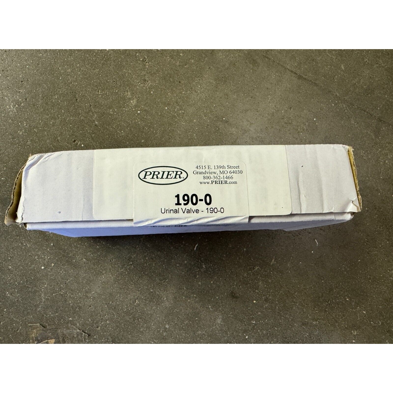 Prier Products 190-0 190 Series Straight Pattern Push Button Chrome New