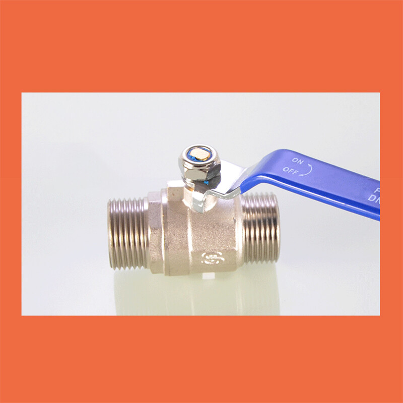 Brass Ball Valve 1/2″-2″ Female Male Thread Shut-Off Valve High Flow Full Port