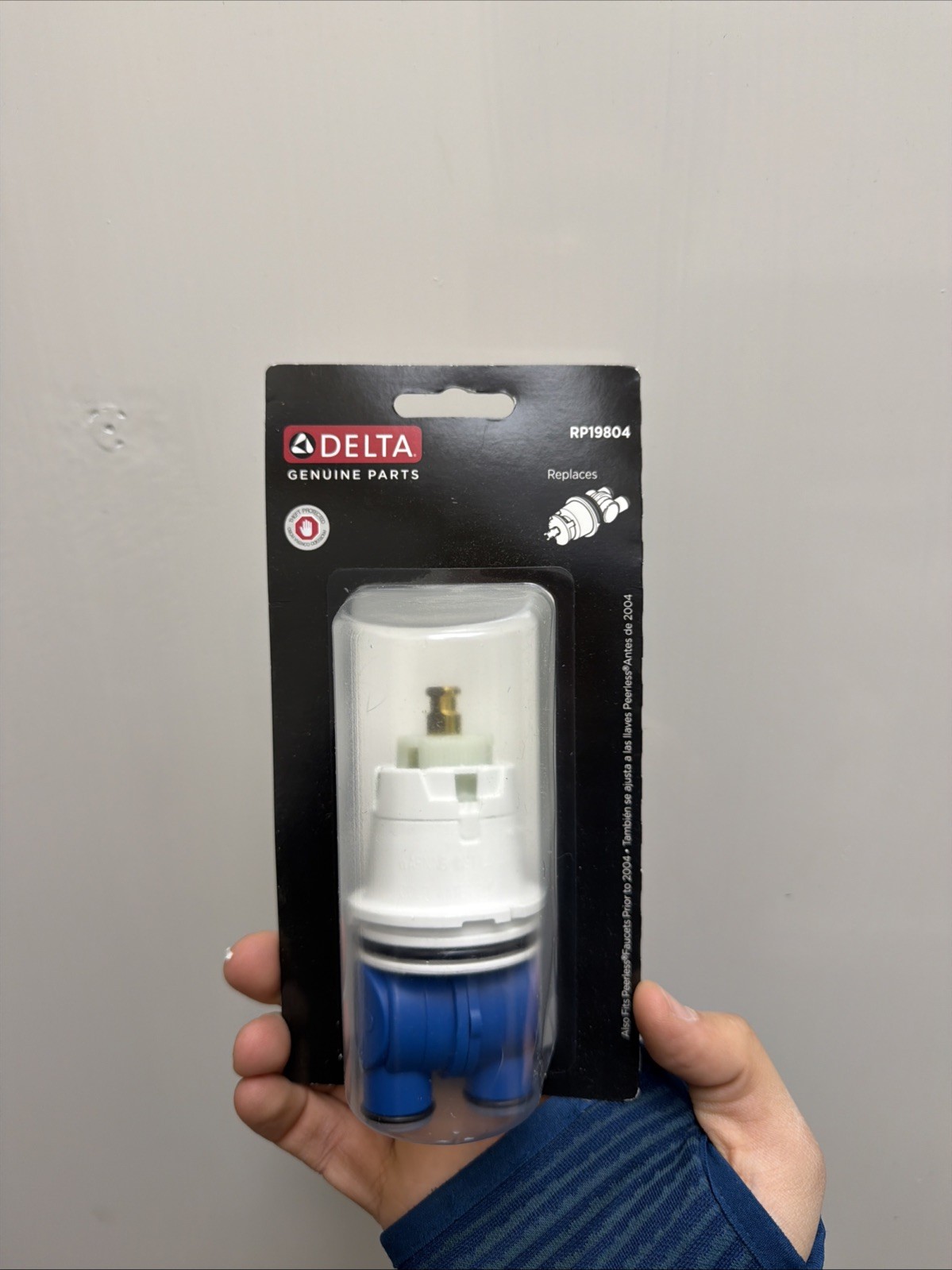 Delta RP19804 Replacement Faucet Cartridge Genuine Parts – New/Sealed