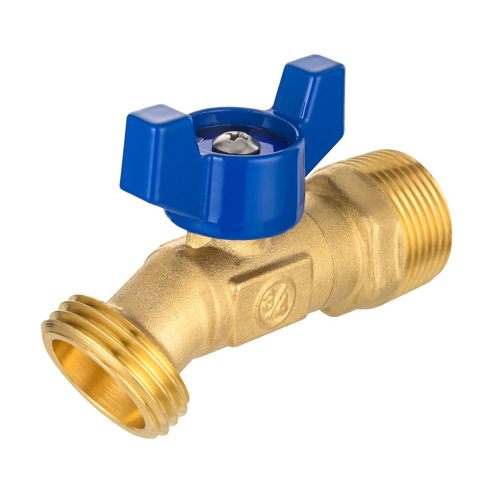 10PCS EFIELD 1/4 Turn Spigot ,Outdoor Brass Valve 3/4″ Male NPT Inlet x3/4″ MHT