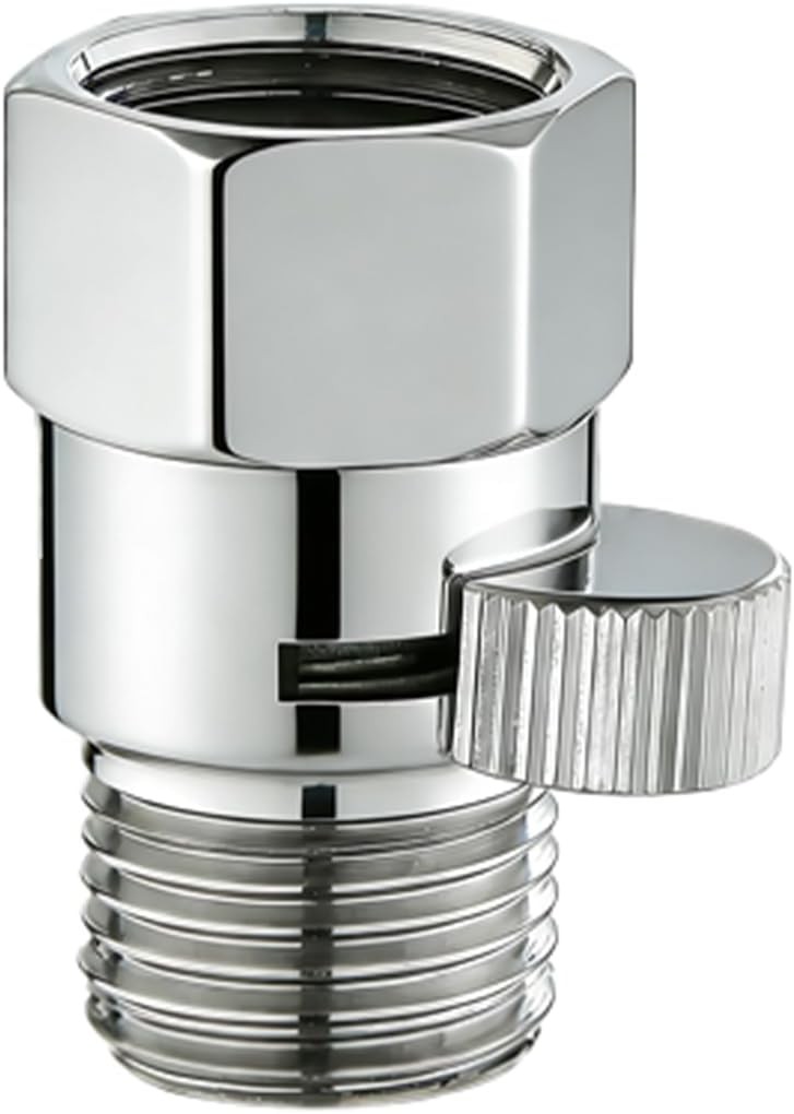 Brass Shower Shut Off Valve, Mini Ball Valve 1/2G Thread, Bathroom Shower Flo…