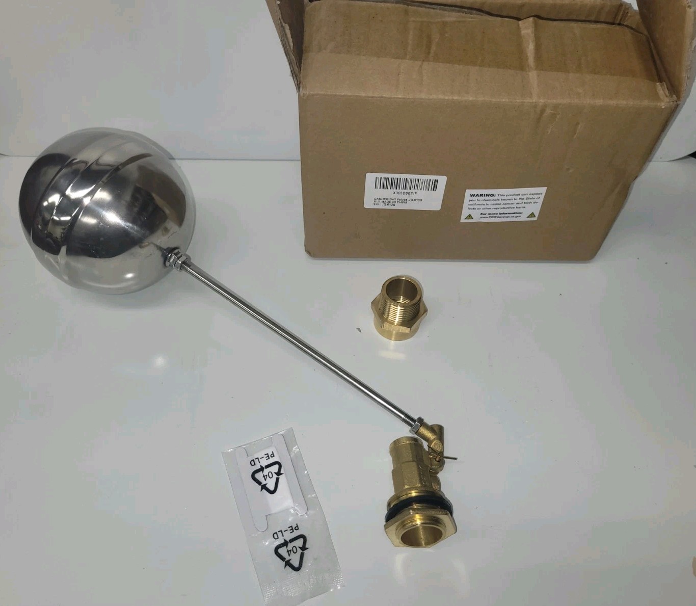 304 Stainless Steel Float Ball Valve 3/4 for Reliable Water Level Control