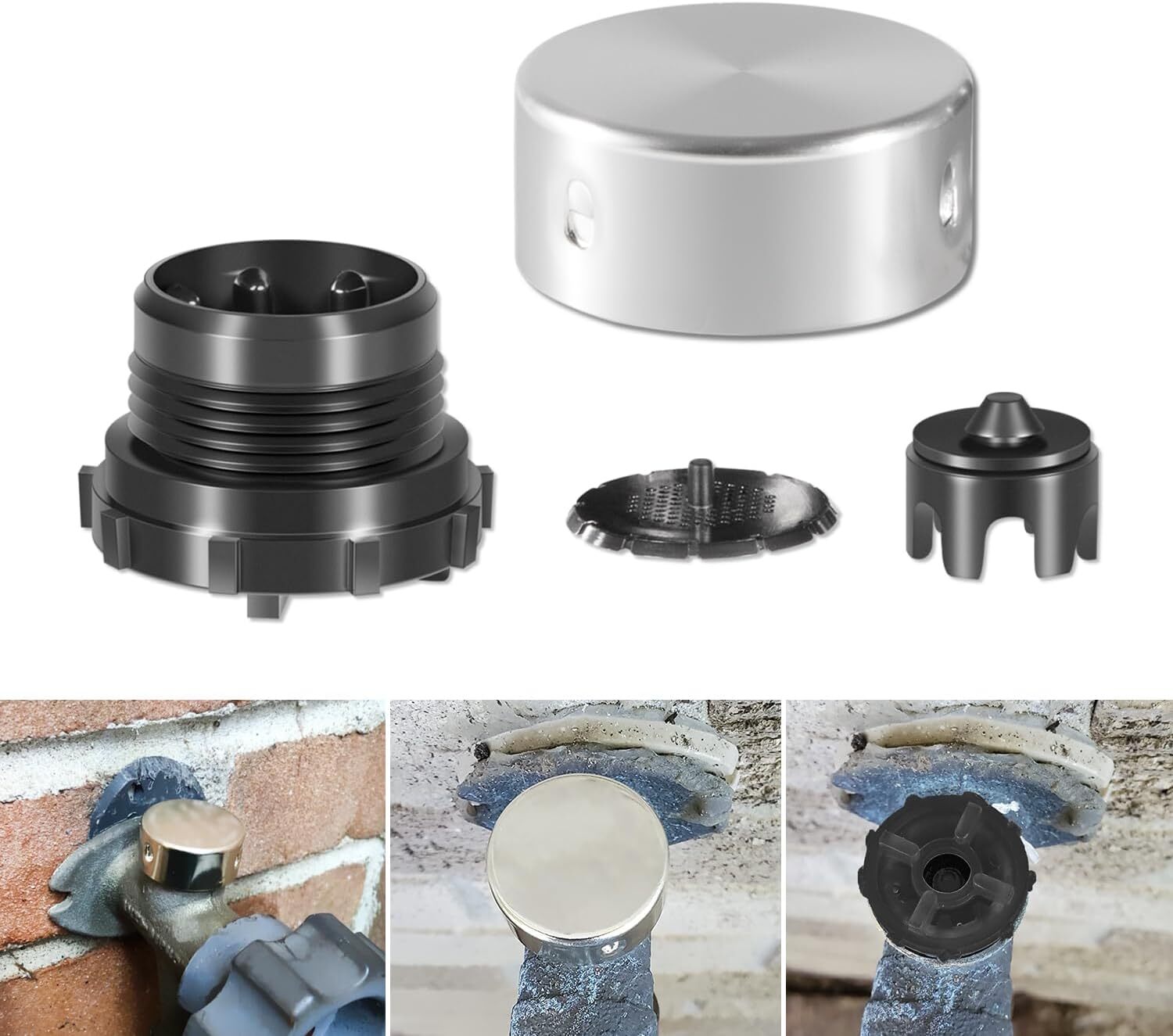 2-Pack 630-7500 Vacuum Breaker Repair Kit for Mansfield 400/500 & Nibco 90 Valve