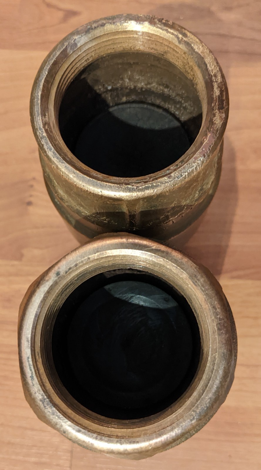 2 Qty Lot STRATAFLO 1-1/2 inch 1.5″ NPT Cast Bronze CHECK VALVE No. 300 400LBS