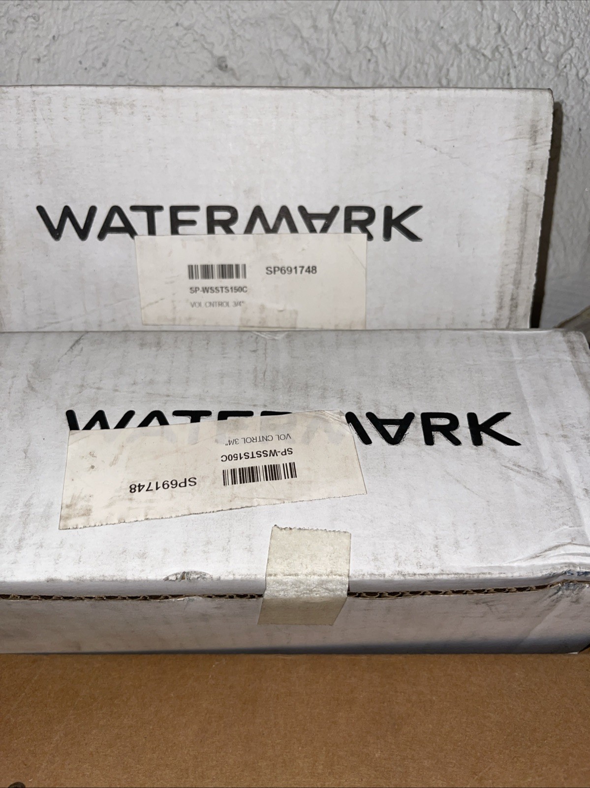 Watermark SS-TS150-C Two Handle Wall Mount Lavatory Valve
