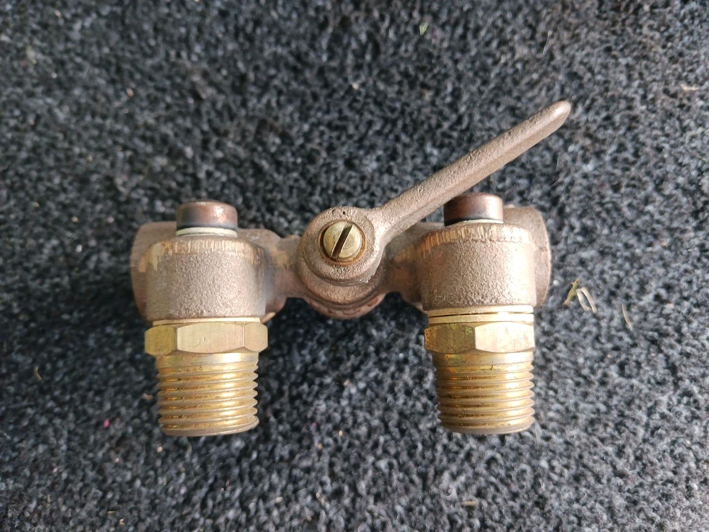 Symmons W-400 Duplex Protector VALVE Washing Machine Valve Brass NOS