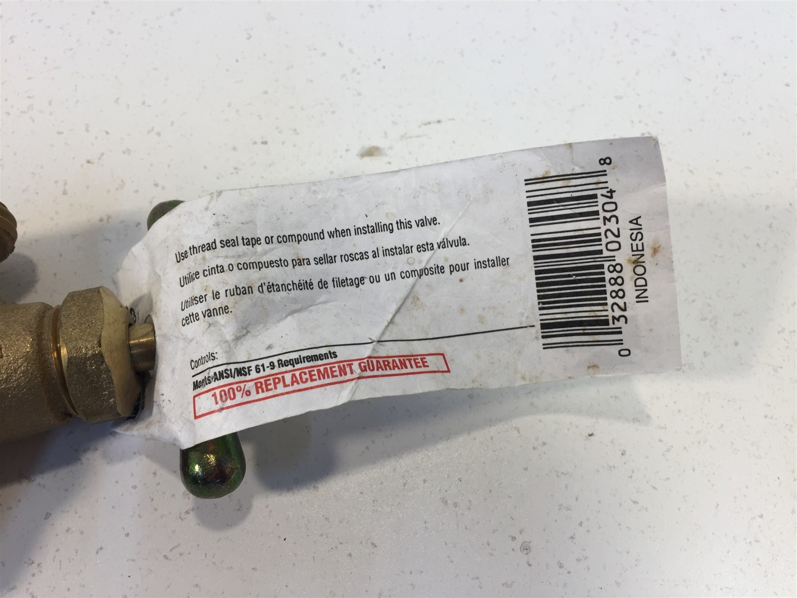 Mueller B&K Industries Male Threaded Hose Bibb Brass 3/4″ 102-304