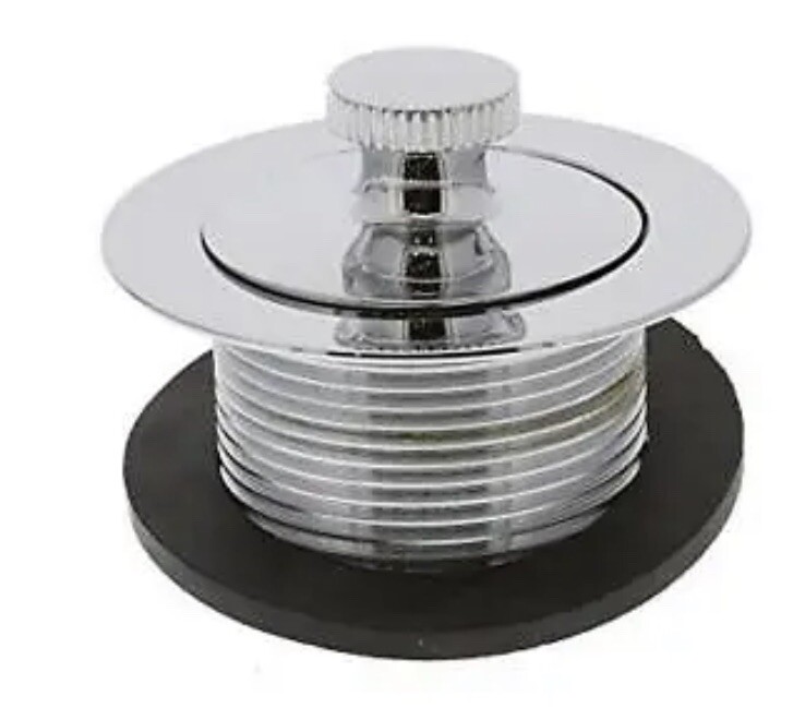 LIFT & LOCK Bath Drain in Polished Chrome, AquaPlumb 1834