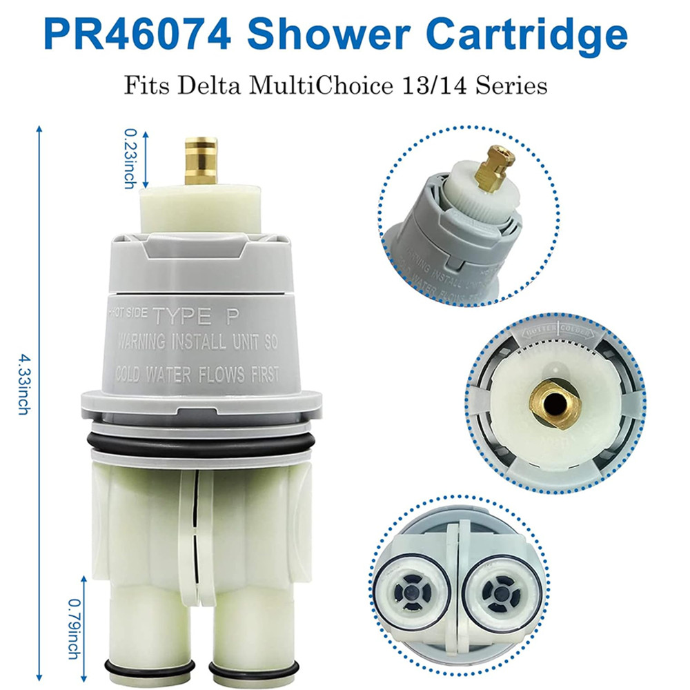For 13 & 14 Series Tub/Shower Valves RP46074 Delta Replacement Cartridge