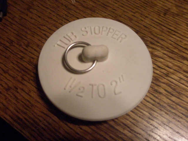 1~Bathtub drain plug/ Sink rubber Stopper 1-1/2 to 2″ BEST OFFERS ON 10 OR MORE
