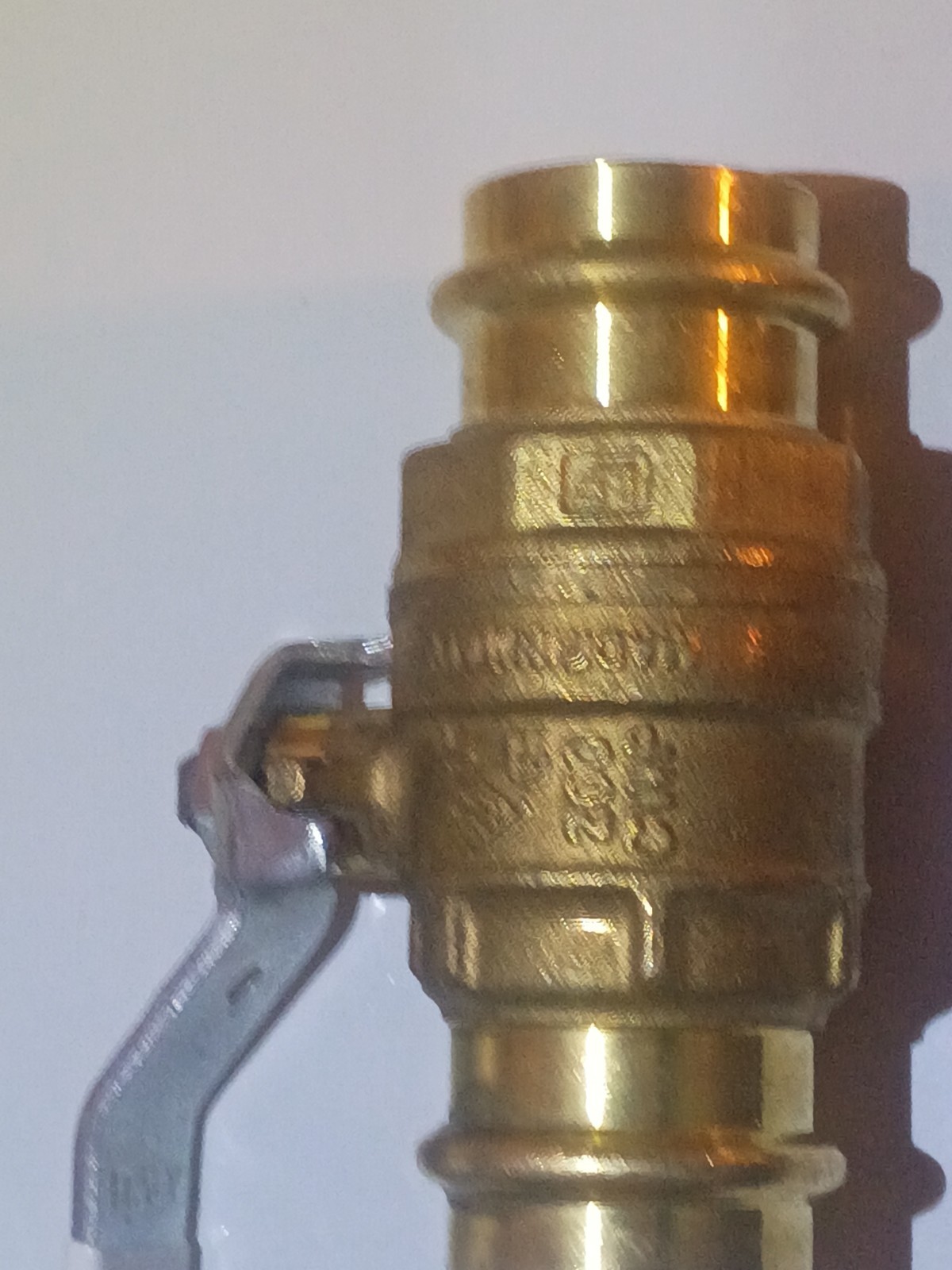 (5 count) 1″ Full Port Brass Ball Valve Shut Off with Press Ends, ProPress LF