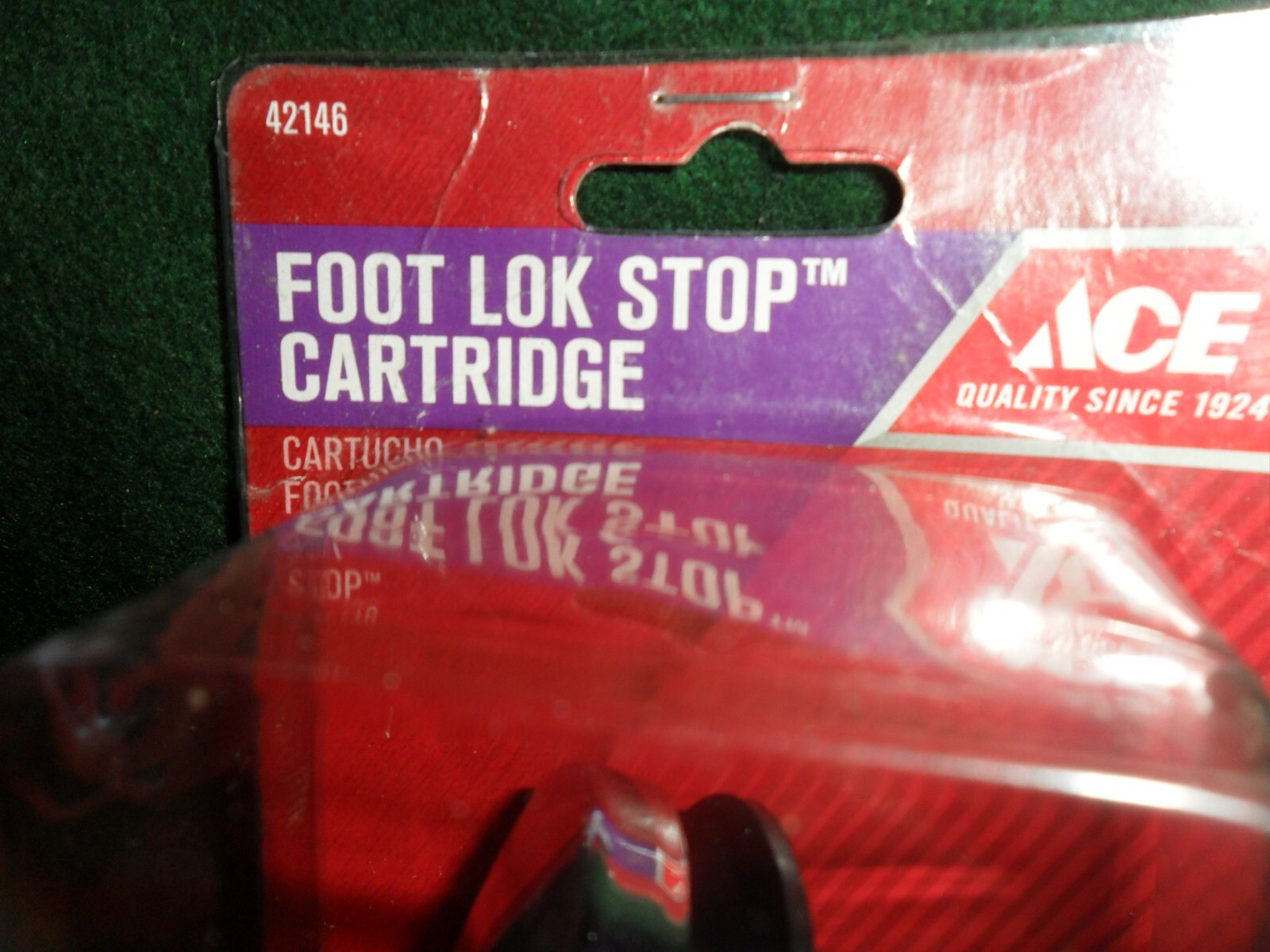 Foot Lok Stop Cartridge 5/16 in. x 2 In. ACE Drain Stopper 42146