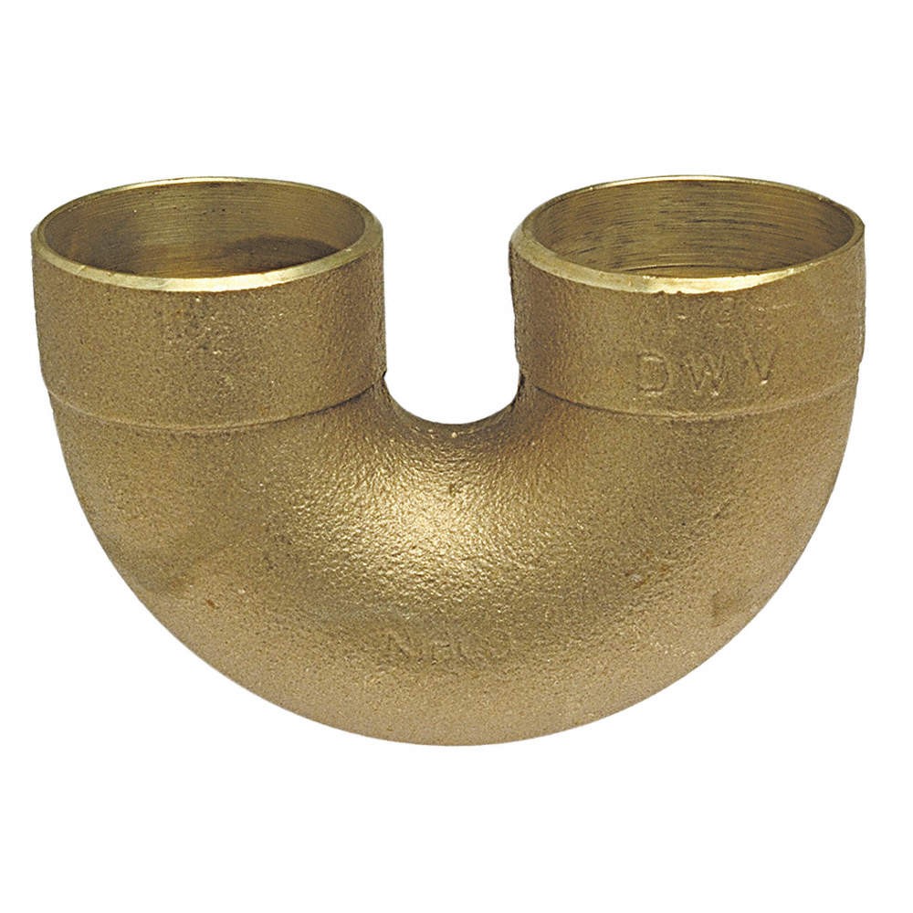 NIBCO 879 11/2 DWV Return Bend,Cast Bronze,1-1/2″,CxC 36N556