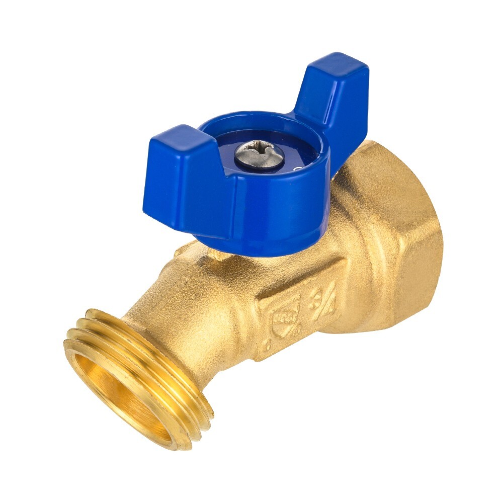2 PCS EFIELD 1/4Turn Spigot ,Outdoor Brass Valve 3/4″ Female NPT Inlet x3/4″ MHT