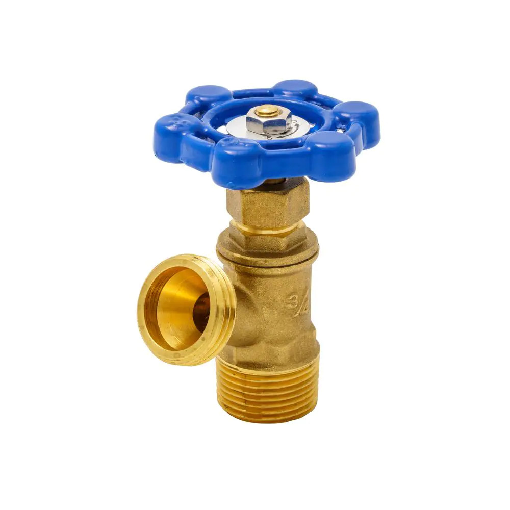 3/4 In. X 3/4 In. MPT X MHT Brass Boiler Drain Valve