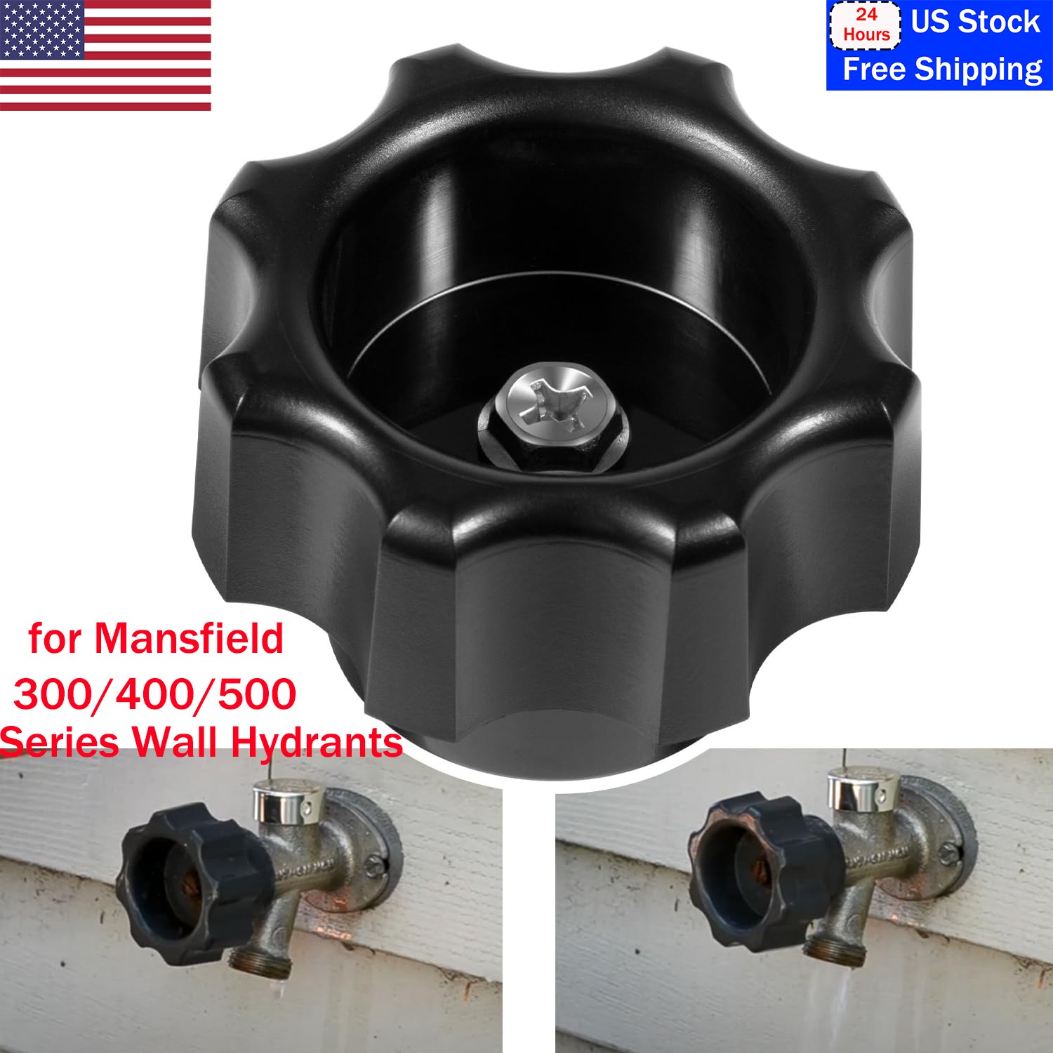 630-7965 Wall Hydrant Handle for Mansfield Wall Hydrants 300,400 and 500 Series