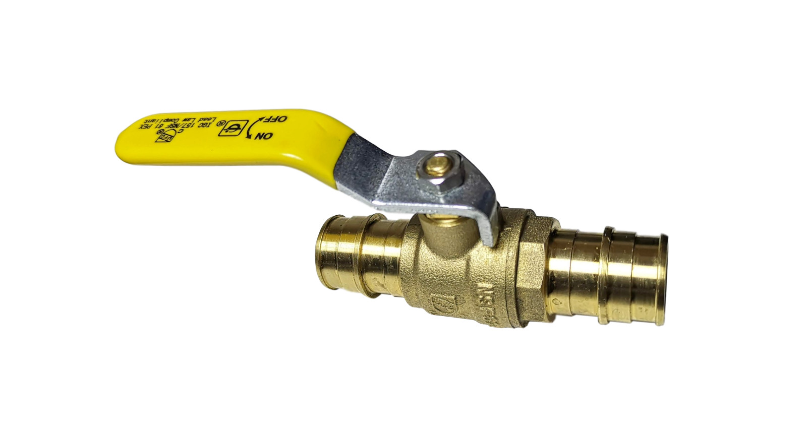 5 Pieces 1″ Pex A Ball Valve, 1 Inch Expansion ball Valve, Lead Free Brass