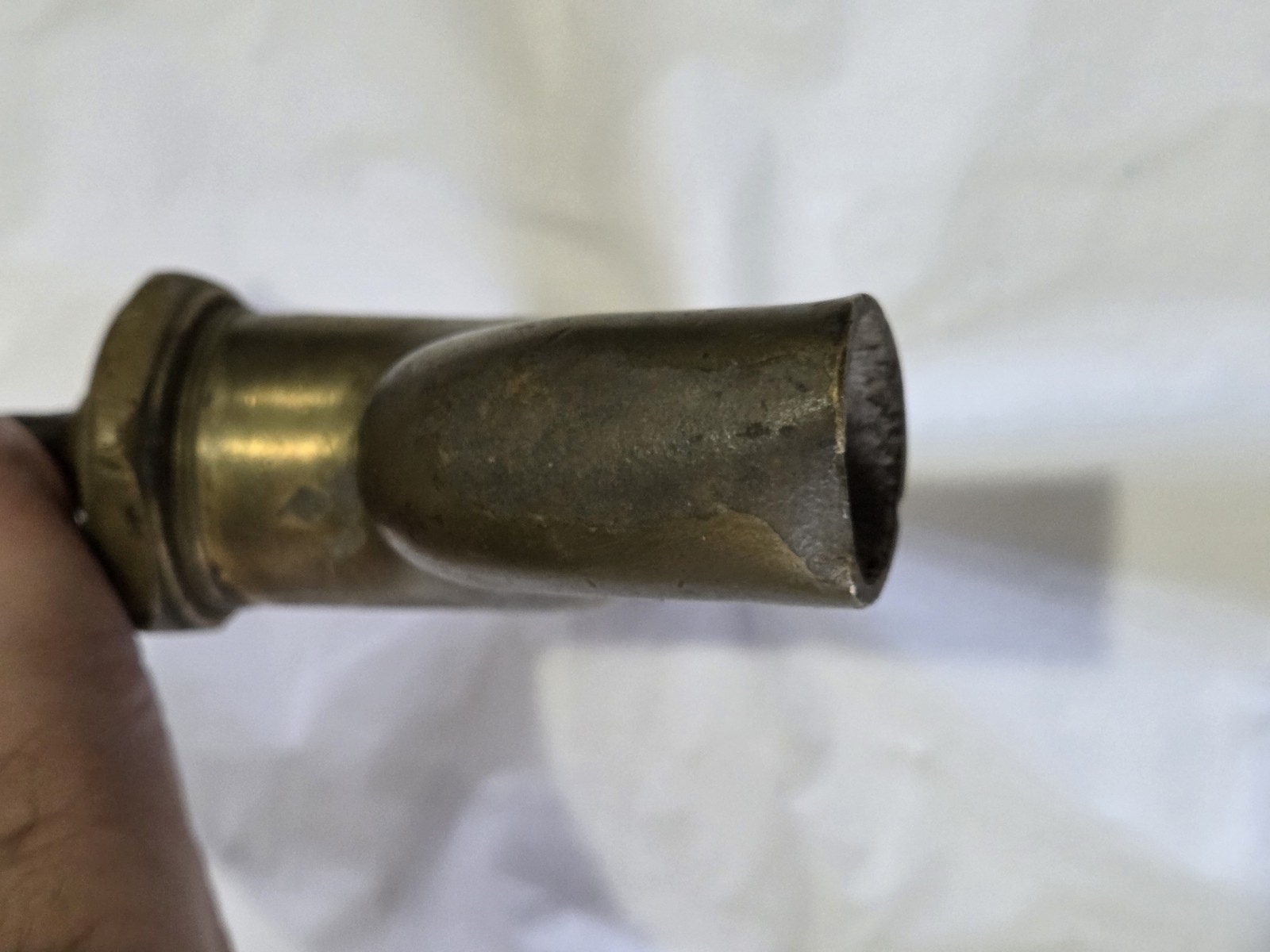 VINTAGE/ANTIQUE SOLID BRASS WATER FAUCET SPIGOT INDOOR OUTDOOR GREAT PATINA