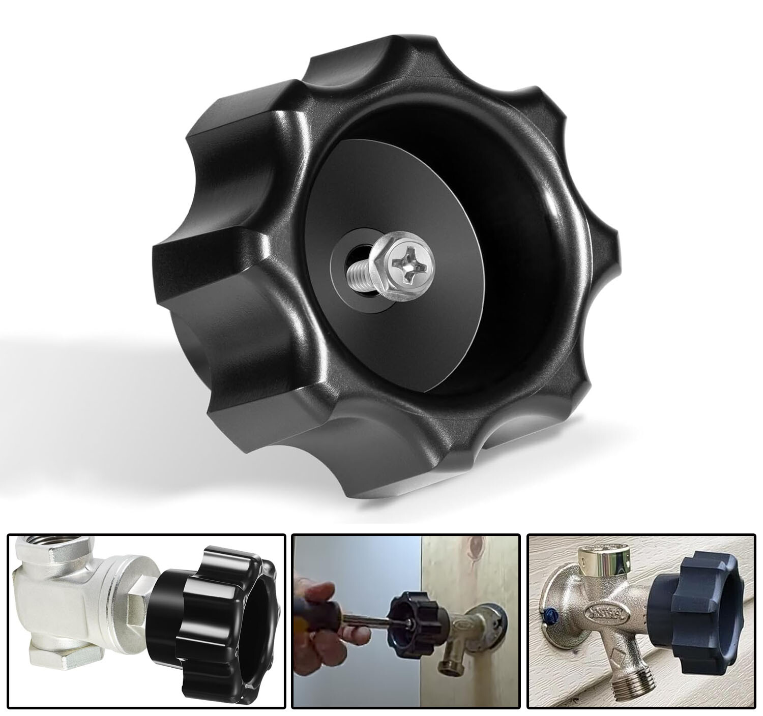630-7965 Wall Hydrant Handle Kit Replace For Prier Mansfield 300 400 500 Series